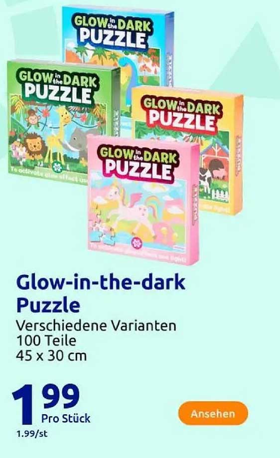 Glow-in-the-dark Puzzle