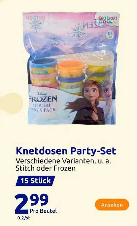 Knetdosen Party-Set