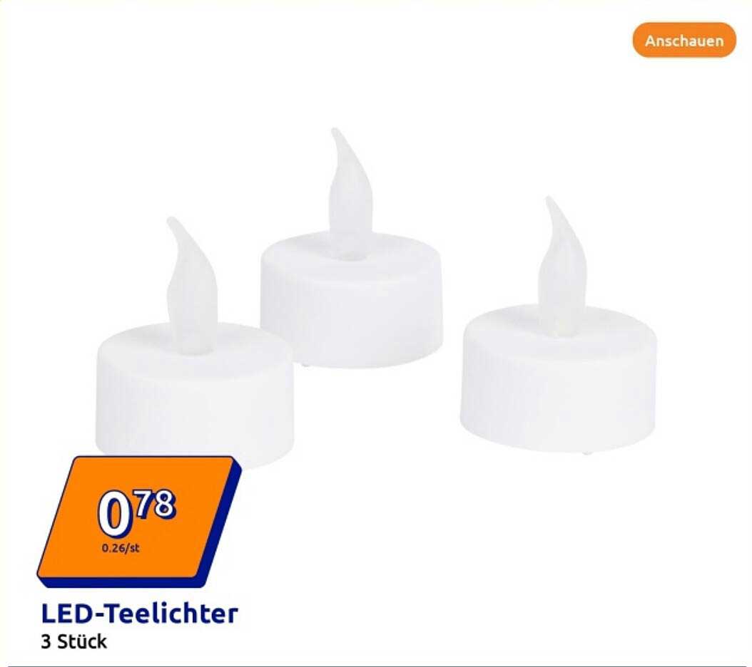 LED-Teelichter