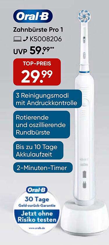 Oral-B Zahnbrüste Pro 1