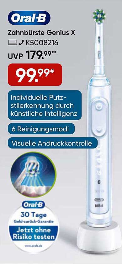 Oral-B Zahnbürste Genius X