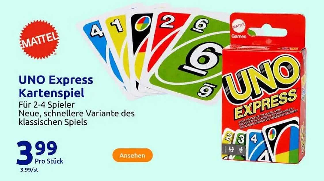 UNO Express Kartenspiel