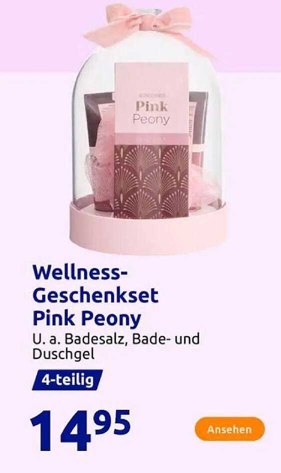 Wellness-Geschenkset Pink Peony