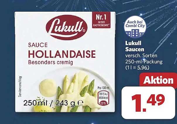 Lukull Sauce HOLLANDAISE