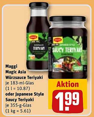 Maggi Magic Asia Würzsauce Teriyaki