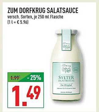 ZUM DORFKRUG SALATSAUCE