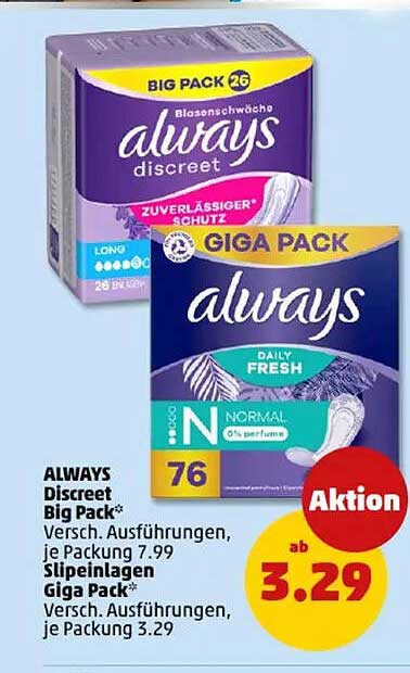 always discreet Big Pack*