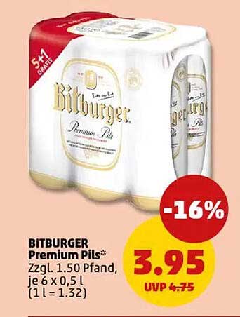 BITBURGER Premium Pils*