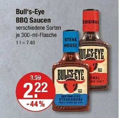 Bull's-Eye BBQ Saucen