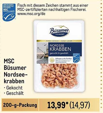 Büsumer Nordsee-Krabben