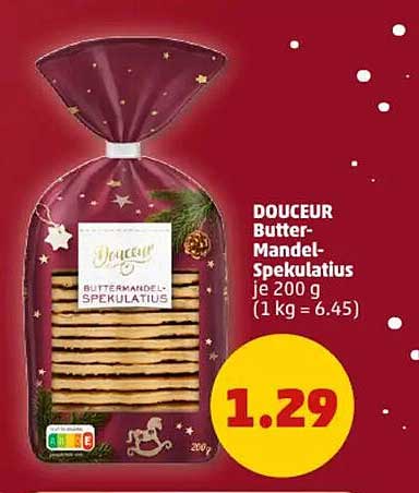 DOUCEUR Butter-Mandel-Spekulatius