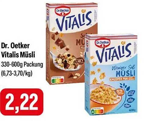 Dr. Oetker Vitalis Müsli