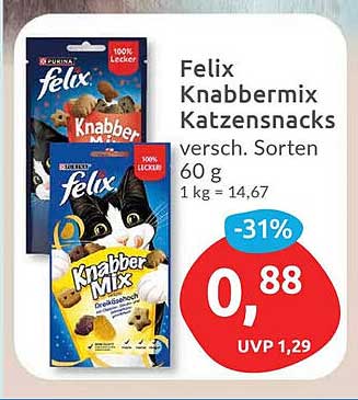 Felix Knabbermix Katzensnacks