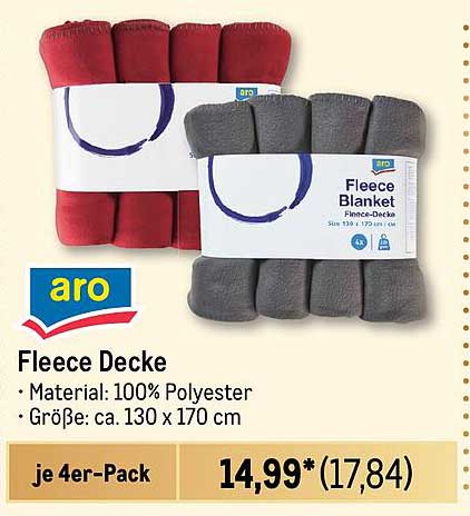 Fleece Decke