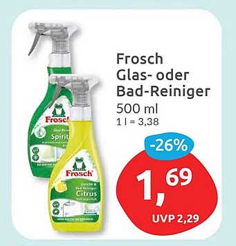 Frosch Glas- oder Bad-Reiniger