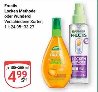 Fructis Locken Methode oder Wunderöl