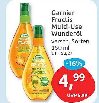 Garnier Fructis Multi-Use Wunderöl