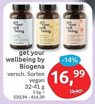 get your wellbeing by Biogena