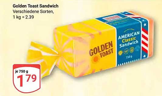 Golden Toast Sandwich