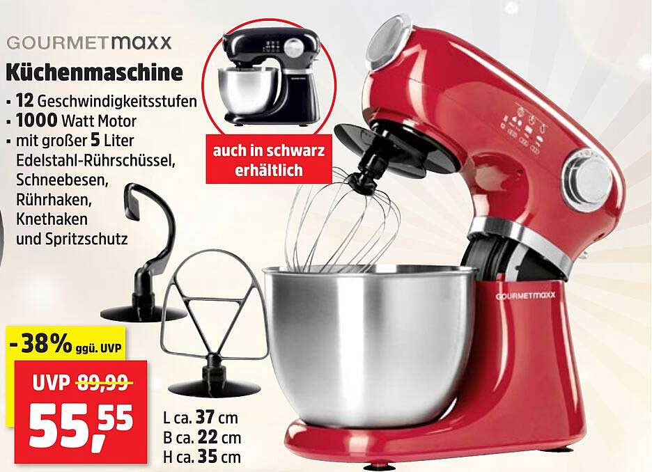 GOURMETmaxx Küchenmaschine