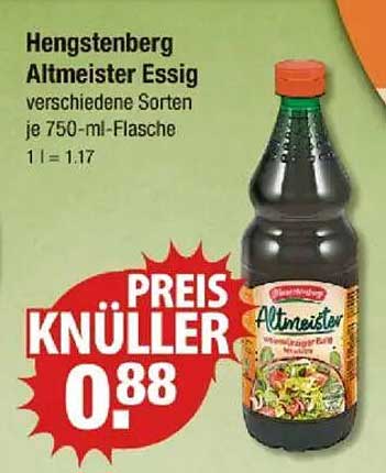 Hengstenberg Altmeister Essig