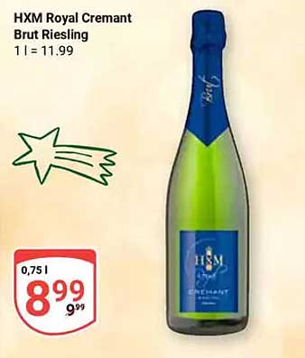 HXM Royal Cremant Brut Riesling