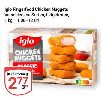 Iglo Fingerfood Chicken Nuggets