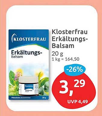 Klosterfrau Erkältungs-Balsam