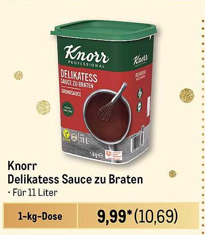 Knorr Delikatess Sauce zu Braten