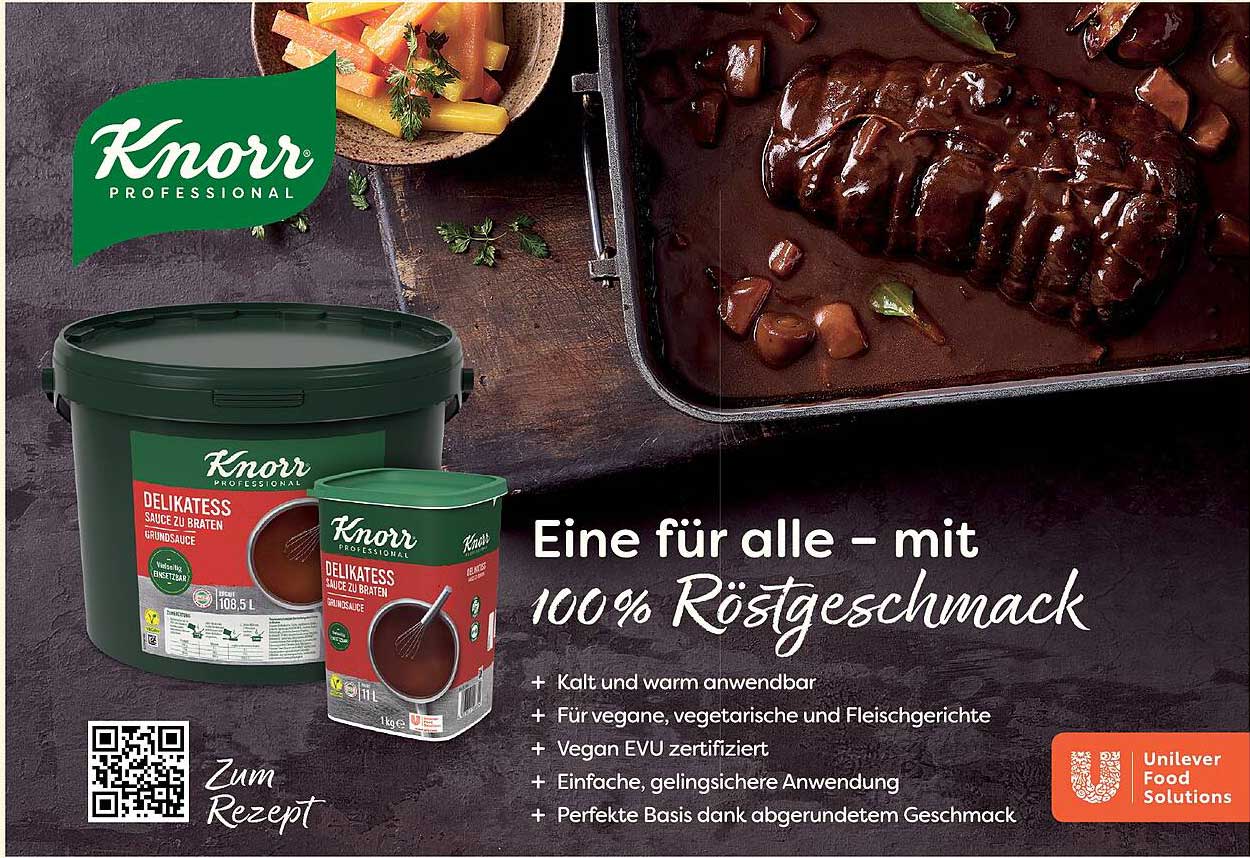 Knorr Delikatess Sauce zu Braten Grundsauce