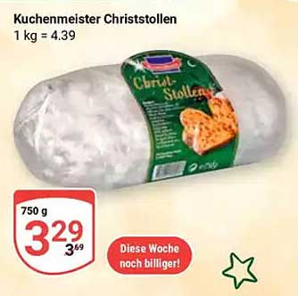 Kuchenmeister Christstollen