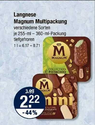 Langnese Magnum Multipackung