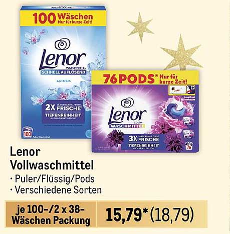 Lenor Vollwaschmittel