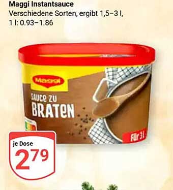 Maggi Sauce zu Braten