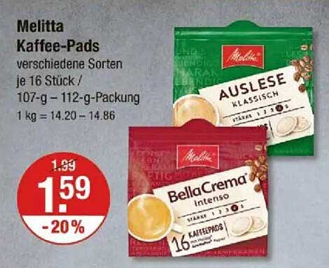 Melitta Kaffee-Pads