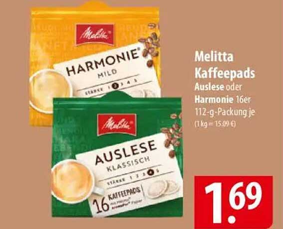 Melitta Kaffeepads