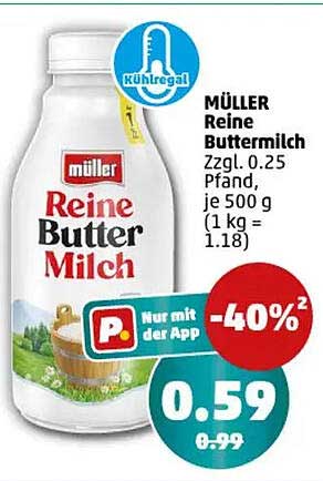 MÜLLER Reine Buttermilch