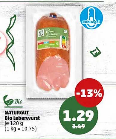 NATURGUT Bio Leberwurst