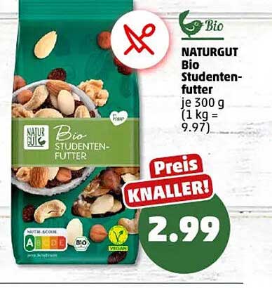 NATURGUT Bio Studentenfutter