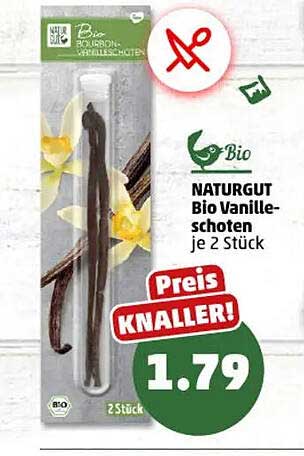 NATURGUT Bio Vanilleschoten