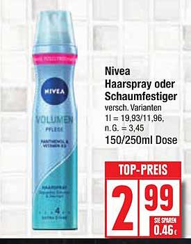 Nivea Haarspray oder Schaumfestiger