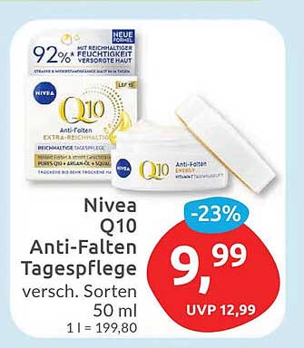 Nivea Q10 Anti-Falten Tagespflege