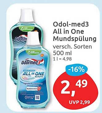 Odol-med3 All in One Mundspülung