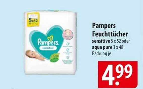 Pampers Feuchttücher