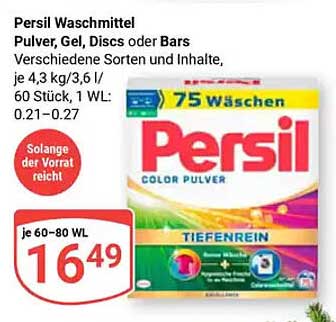 Persil Waschmittel Color Pulver