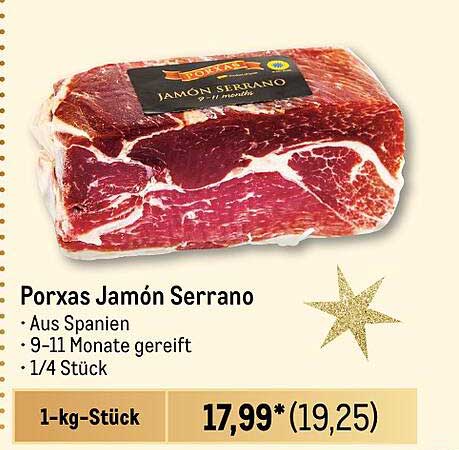 Porxas Jamón Serrano