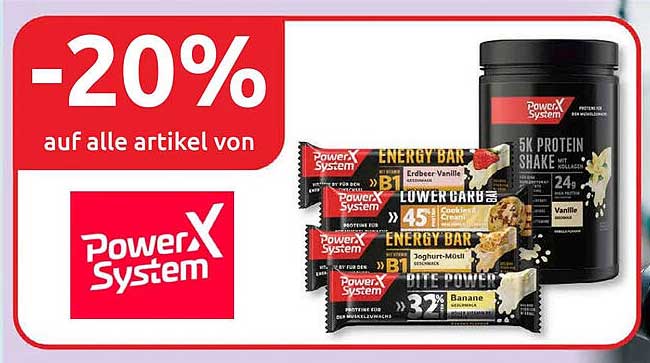 PowerX System 5K Protein Shake Vanilla