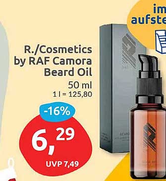 R./Cosmetics by RAF Camora Beard Oil