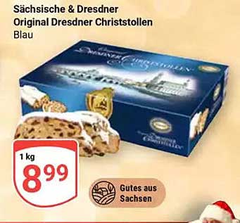 Sächsische & Dresdner Original Dresdner Christstollen