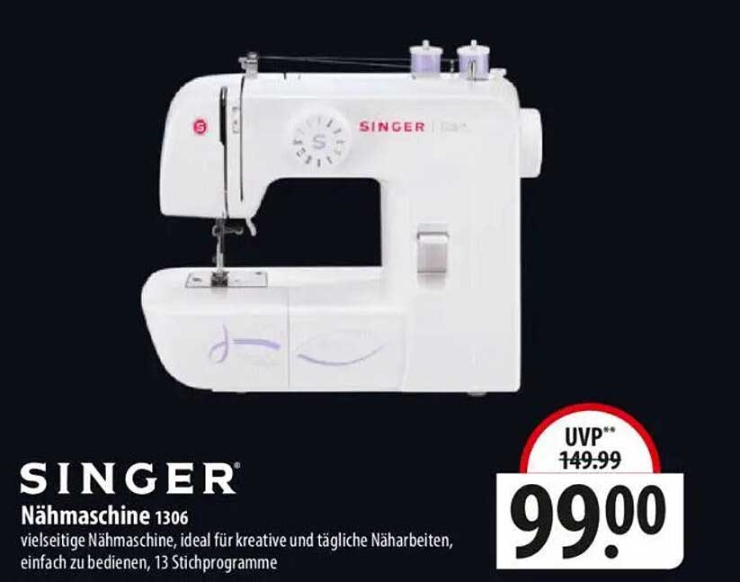 SINGER Nähmaschine 1306